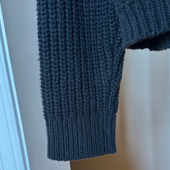 NWT J Crew Black Button-Up Women’s Sweater - Picture 6 of 8